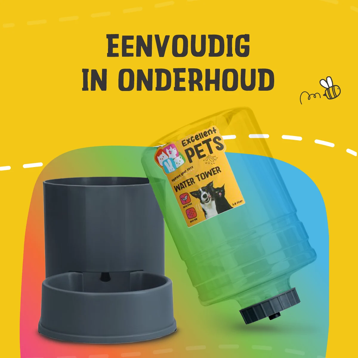 Turn cu adăpătoare 3,8 l – Excellent Pets Water Tower - imagine 4
