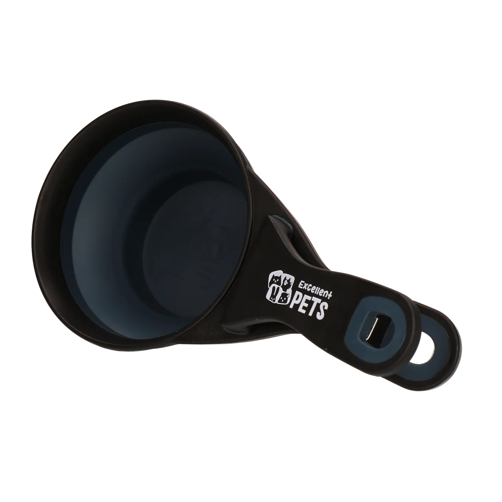 Cupa pentru hrană cu clemă de închidere, 1 cup – Excellent Pets Clip Scoop - imagine 4