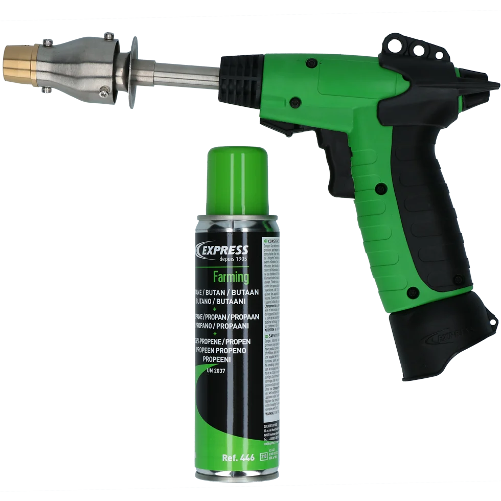 Aparat de decornare cu gaz pentru viței, cu vârf reversibil ø 17 și 19 mm – Express Arkos - imagine 2