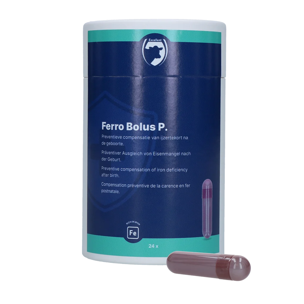 Bolus de fier pentru viței, 24 x 8,5 g – Excellent Ferro Bolus P - imagine 1