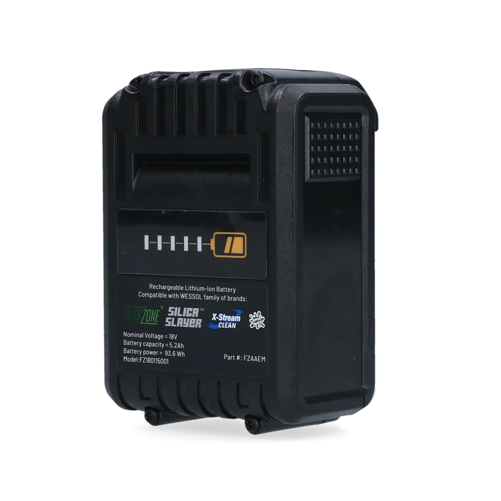 Acumulator pentru pulverizatorul cu pompă de spate și pulverizatorul cu cărucior, 18 V și 5,2 Ah – FlowZone Concrete - imagine 2
