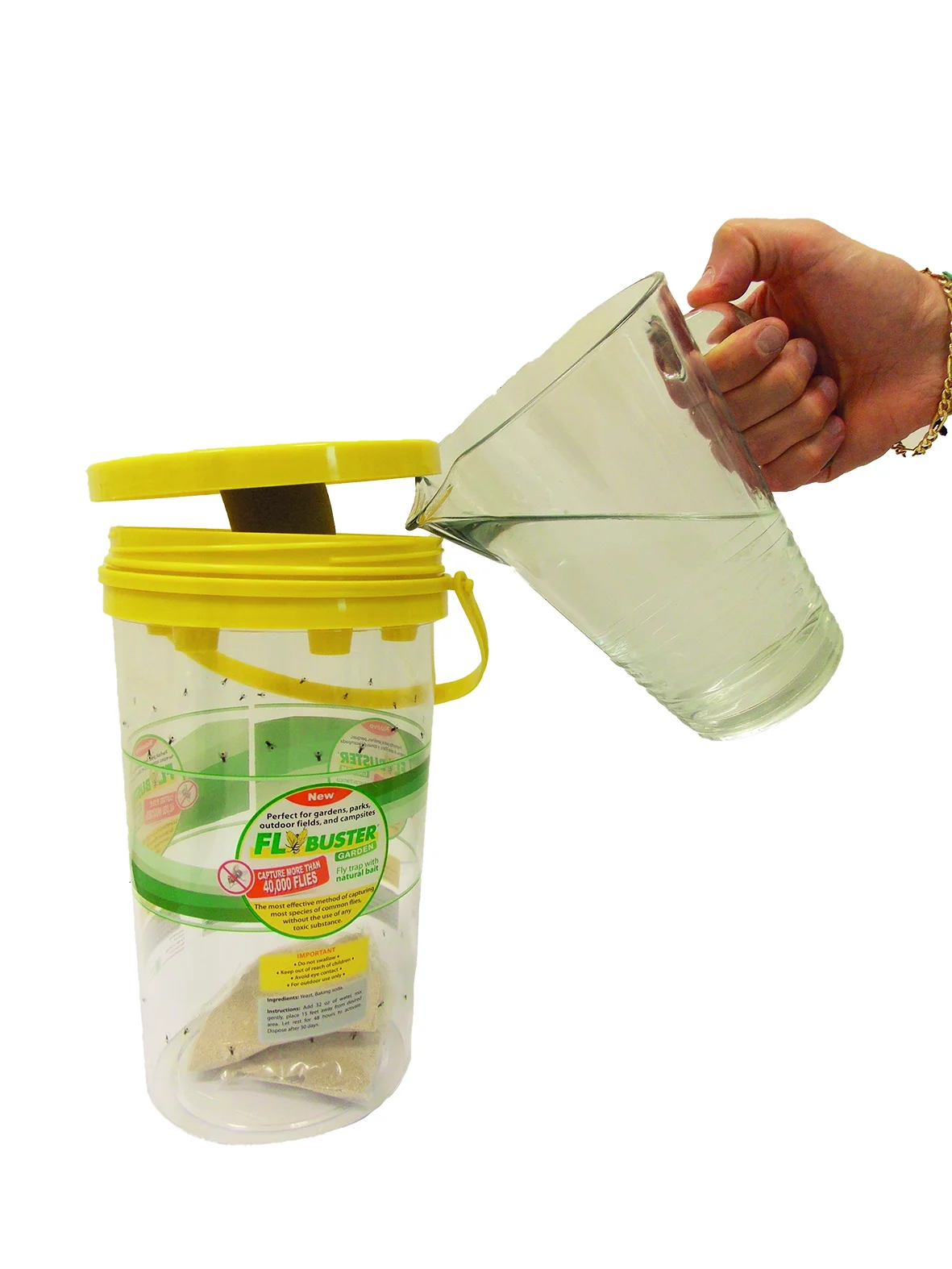 Capcană pentru muște de exterior cu 40 g de momeală – Flybuster Garden Trap - imagine 3