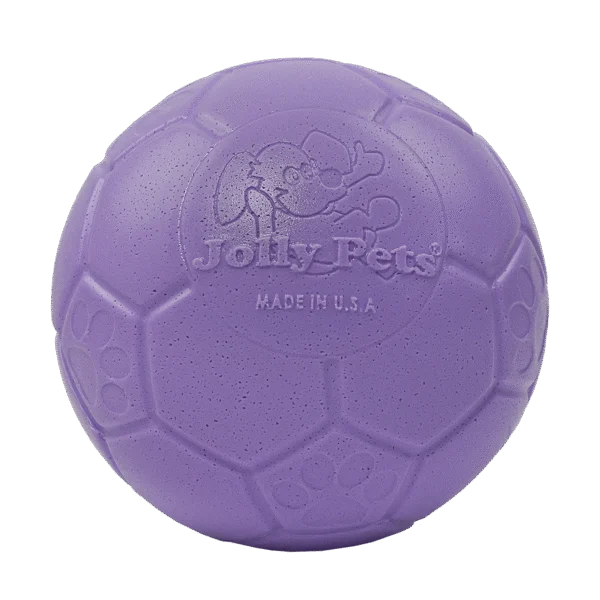 Minge de aport pentru câini, mov deschis, 15 cm – Jolly Pets Jolly Soccer Ball