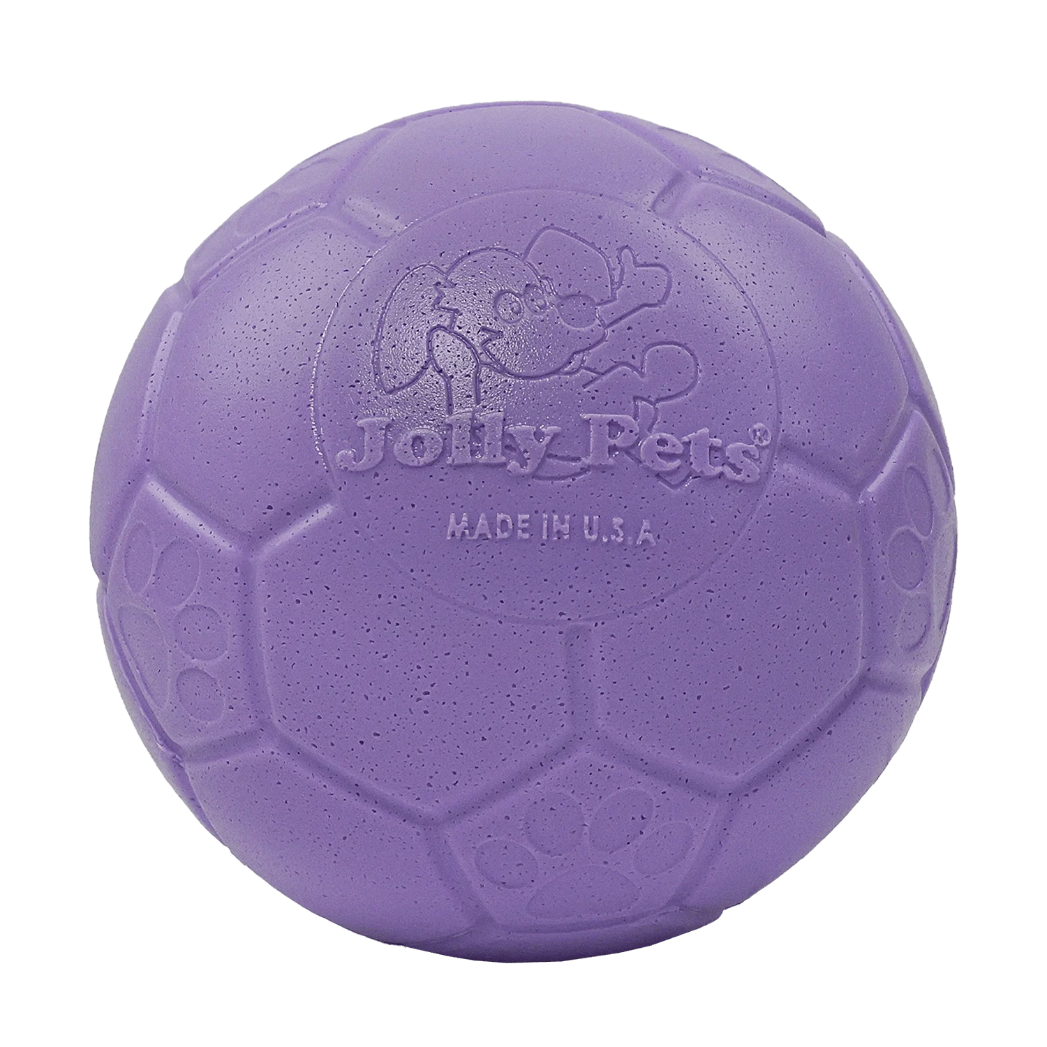 Minge de aport pentru câini, mov deschis, 15 cm – Jolly Pets Jolly Soccer Ball - imagine 1