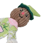 Jucărie de tras, sperietoare de ciori cu corp foșnitor și frânghie – Garden Paws Scarecrow Indy Fields M - imagine 4