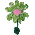 Jucărie de pluș pentru câini, floare cu frânghie M – Garden Paws Flower Summer Shrubs M - imagine 2