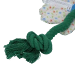 Jucărie de pluș pentru câini în formă de floare, cu frânghie, S – Garden Paws Flower Sky Flowers - imagine 3