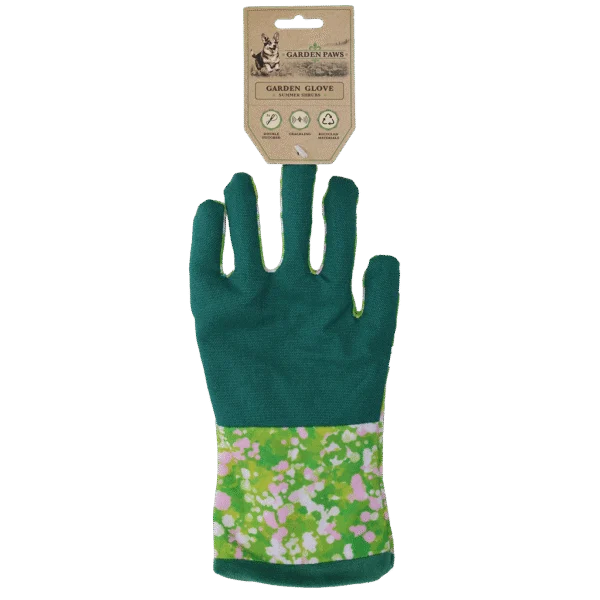 Jucărie de adulmecat cu material foșnitor și spațiu pentru recompense – Garden Paws Garden Glove Summer Shrubs