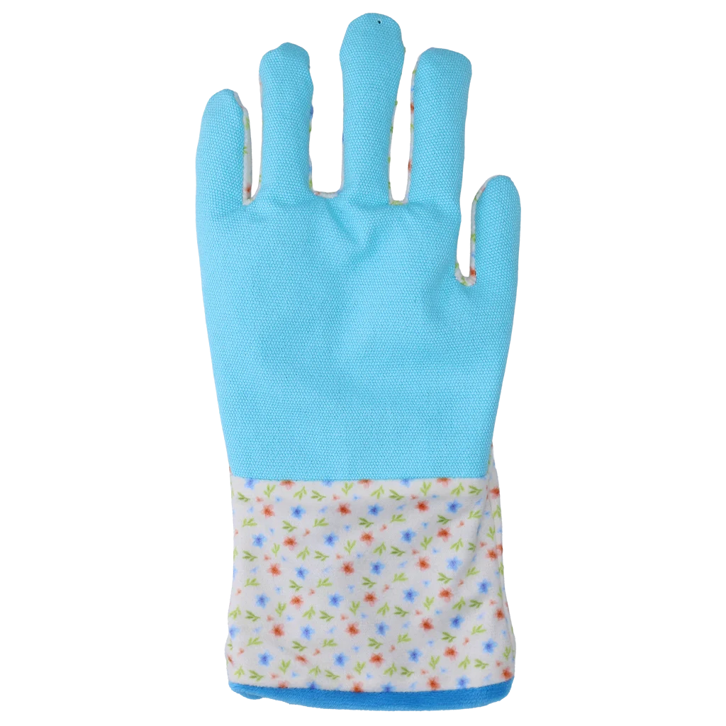 Jucărie de adulmecat cu material foșnitor și spațiu pentru recompense – Garden Paws Garden Glove Sky Flowers - imagine 4