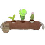 Cutie de adulmecat pentru câini, cu plante detașabile – Garden Paws Snuffle Box Sprout, Crop & Cactus