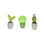 Cutie de adulmecat pentru câini, cu plante detașabile – Garden Paws Snuffle Box Sprout, Crop & Cactus - imagine 2