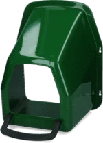 Cuibar din plastic pentru găini, verde, 43 x 36 x 27 cm – Gaun