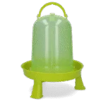 Adăpătoare tip turn pentru păsări de curte, cu picioare, verde lime 3 l – Gaun
