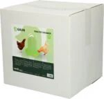Adăpătoare tip turn pentru găini, din plastic transparent, verde lime, 5 l – Gaun - imagine 3