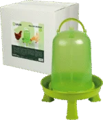 Adăpătoare pentru păsări de curte cu picioare, verde lime, 5 l – Gaun