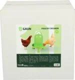 Adăpătoare pentru păsări de curte cu picioare, verde lime, 5 l – Gaun - imagine 4
