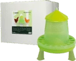 Turn pentru furaje pentru păsări, cu picioare, verde lime, 4 kg – Gaun