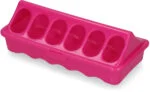 Jgheab de hrănire pentru păsări de curte cu 12 compartimente, 20 cm – Gaun - imagine 4
