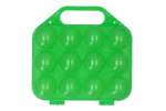 Tavă pentru 12 ouă, verde lime, 18 x 13 cm – Gaun - imagine 2