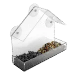 Căsuță pentru păsări din plastic cu 3 ventuze, 150 x 63 x 150 mm – Gaun