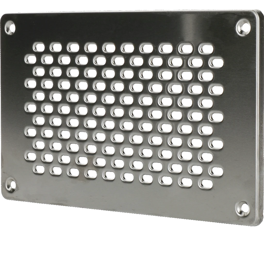Grilă aplicată din oțel inoxidabil 25 x 15 cm – Gevelfix - imagine 1