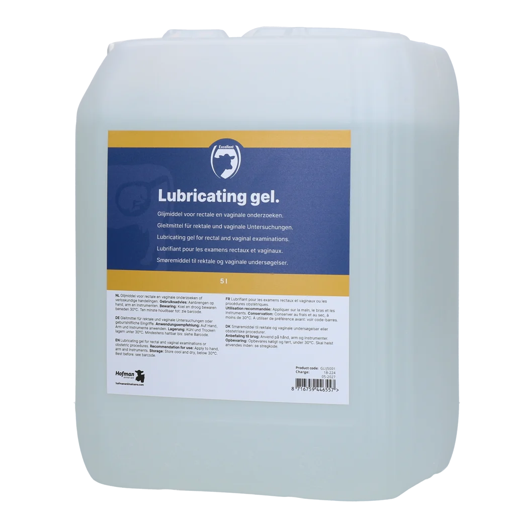 Lubrifiant pentru fătare și examinare rectală, 5 l – Excellent Glijmiddel - imagine 1