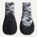Încălțăminte impermeabilă pentru câini, cu talpă din cauciuc, 4 bucăți, S, camuflaj și negru – Goo-eez Lites