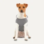 Hanorac din fleece pentru câini, cu căptușeală plușată, mărimea S, gri – Goo-eez Kangaroo Fleece Hoodie - imagine 3