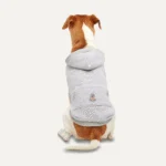 Hanorac din fleece pentru câini, cu căptușeală plușată, mărimea L, gri – Goo-eez Kangaroo Fleece Hoodie - imagine 4