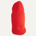 Hanorac din fleece pentru câini, cu căptușeală plușată, mărimea M, roșu și negru – Goo-eez Kangaroo Fleece Hoodie - imagine 6