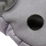 Combinezon de iarnă impermeabil pentru câini, cu glugă, XS, lungimea spatelui 29 cm, gri – Goo-eez Hooded Full Body Snowsuit - imagine 4