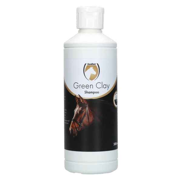 Șampon pentru cai cu argilă verde, 500 ml – Excellent Horse Green Clay Shampoo