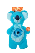 Jucărie de pluș pentru câini cu chițăitoare și 2 jucării ascunse – Growl Sidekicks Koala Joey
