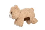 Jucărie de pluș sherpa pentru câini, cu chițăitoare mare – Growl Fuzzaroos Benny ursul - imagine 4