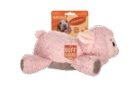 Jucărie de pluș Sherpa pentru câini cu piuitor mare – Growl Fuzzaroos Lolly mielușelul