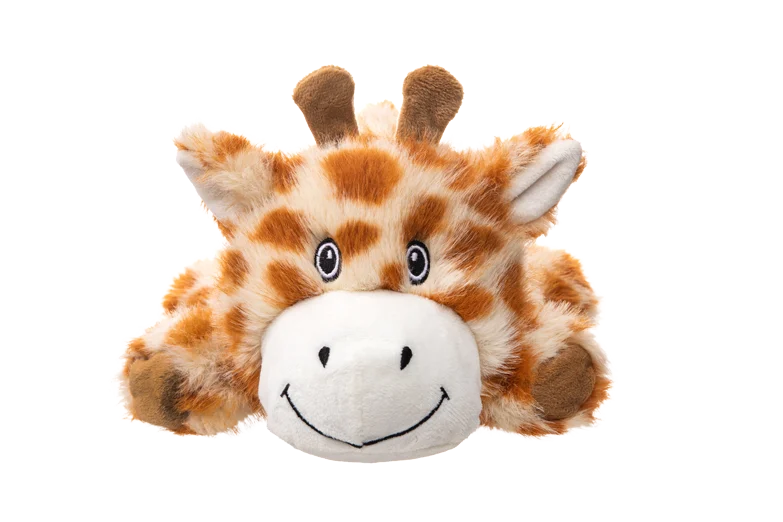 Jucărie de pluș pentru câini, cu cusături rezistente – Growl Snugglez Glen Girafa - imagine 2