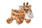 Jucărie de pluș pentru câini, cu cusături rezistente – Growl Snugglez Glen Girafa - imagine 3