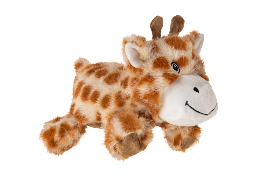 Jucărie de pluș pentru câini, cu cusături rezistente – Growl Snugglez Glen Girafa - imagine 3