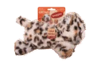 Jucărie de pluș pentru câini cu cusături rezistente – Growl Snugglez Larry, leopardul