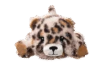 Jucărie de pluș pentru câini cu cusături rezistente – Growl Snugglez Larry, leopardul - imagine 2