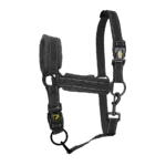 Căpăstru cu fleece și detalii reflectorizante, negru XS – Excellent Superior