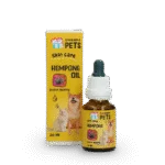 Ulei pentru îngrijirea pielii câinilor, cu ulei din semințe de cânepă, 20 ml – Excellent Pets HempOne Oil