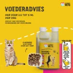 Amestec de uleiuri pentru câini și pisici, cu ulei din semințe de cânepă, 250 ml – Excellent Pets HempOne + Omega Oil - imagine 2