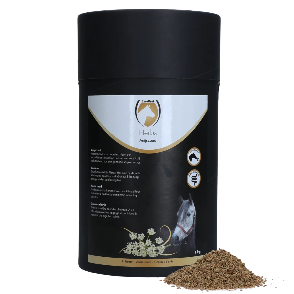 Semințe de anason pentru cai, 1 kg – Excellent Horse Herbs Anason - imagine 1