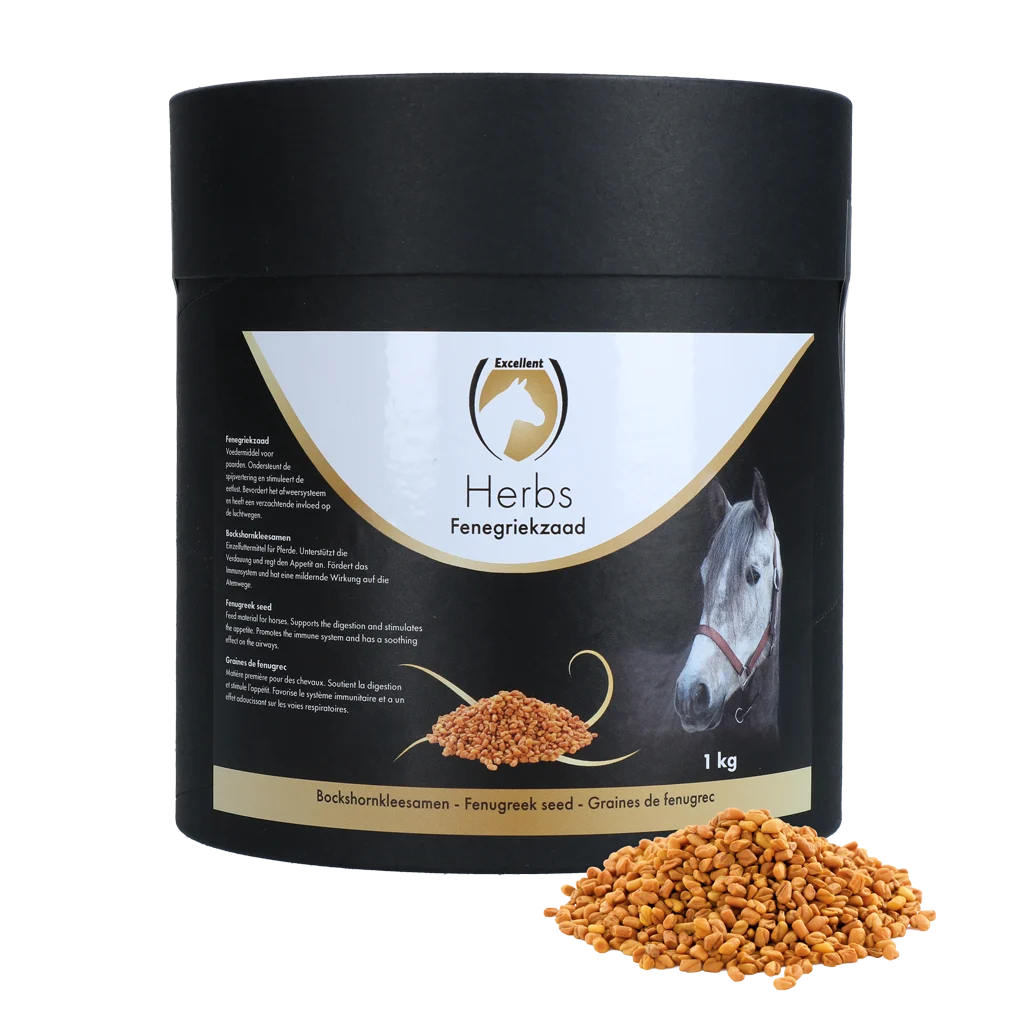 Semințe de schinduf pentru cai, 1 kg – Excellent Horse Herbs Semințe de schinduf - imagine 1
