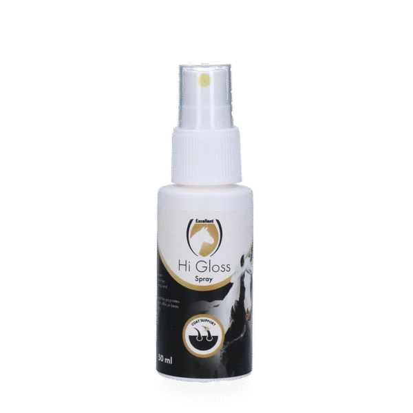 Spray pentru strălucirea coamei și a cozii, descurcant, 50 ml – Excellent Horse Hi Gloss Spray