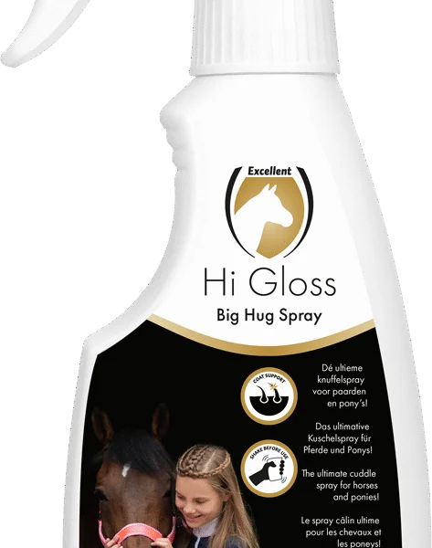 Spray cu lavandă pentru coamă și coadă, 250 ml – Excellent Horse Hi Gloss Big Hug Spray
