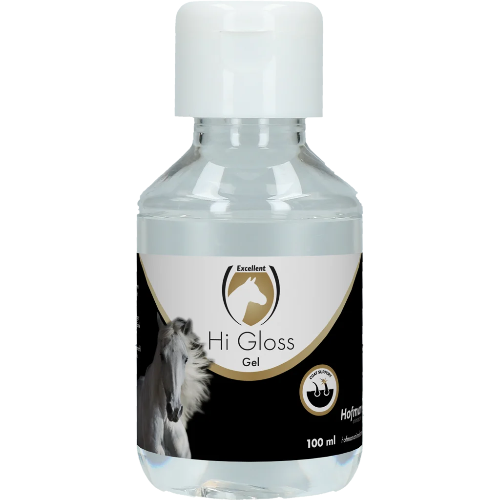 Gel pentru strălucirea coamei și cozii, 100 ml – Excellent Horse Hi Gloss Gel - imagine 1