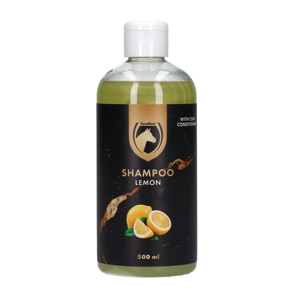 Șampon pentru cai pentru o blană lucioasă, 500 ml – Excellent Horse Hi Gloss Shampoo Lemon - imagine 1