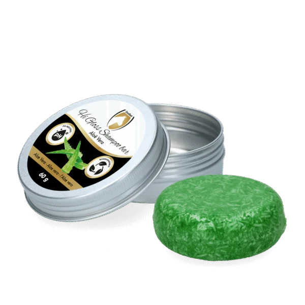 Șampon solid pentru cai cu balsam, Aloe Vera, 60 g – Excellent Horse Hi Gloss Shampoo Bar